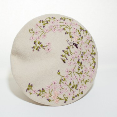 Tuto Embroidered Beret