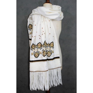 Tuto Embroidered Stole